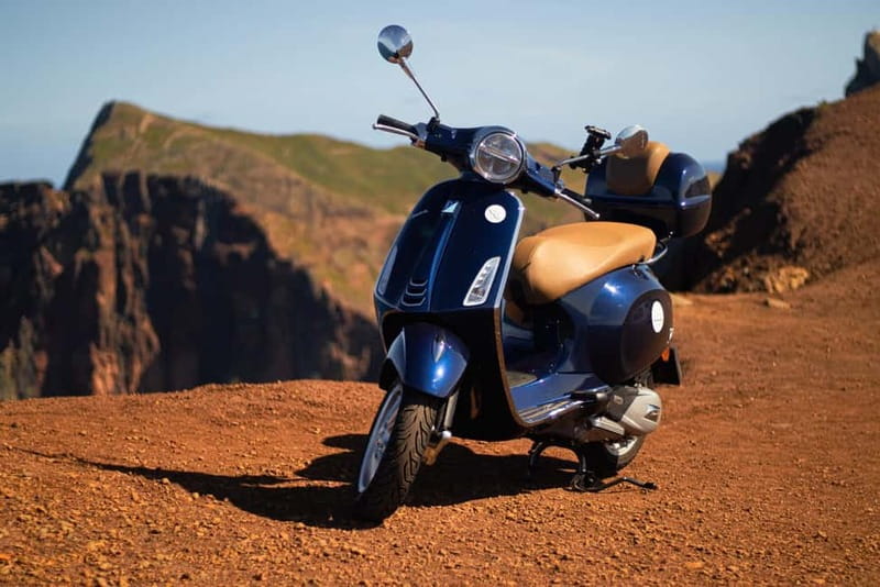 Madeira: Private Guided Vespa Tour Mountains (7hrs) - Ending above Funchal Bay