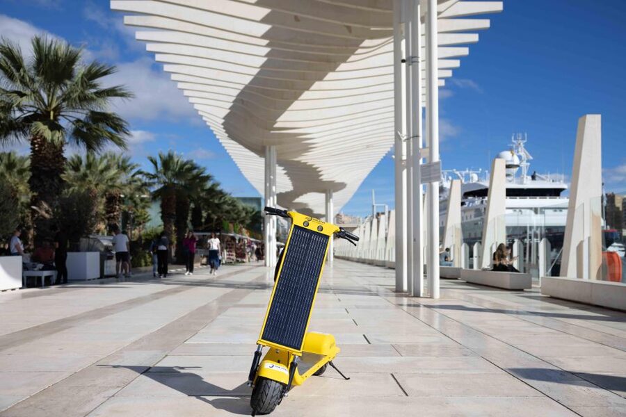 Malaga: Explore Malaga on a Electric Scooter - What the solar scooter adds to the ride