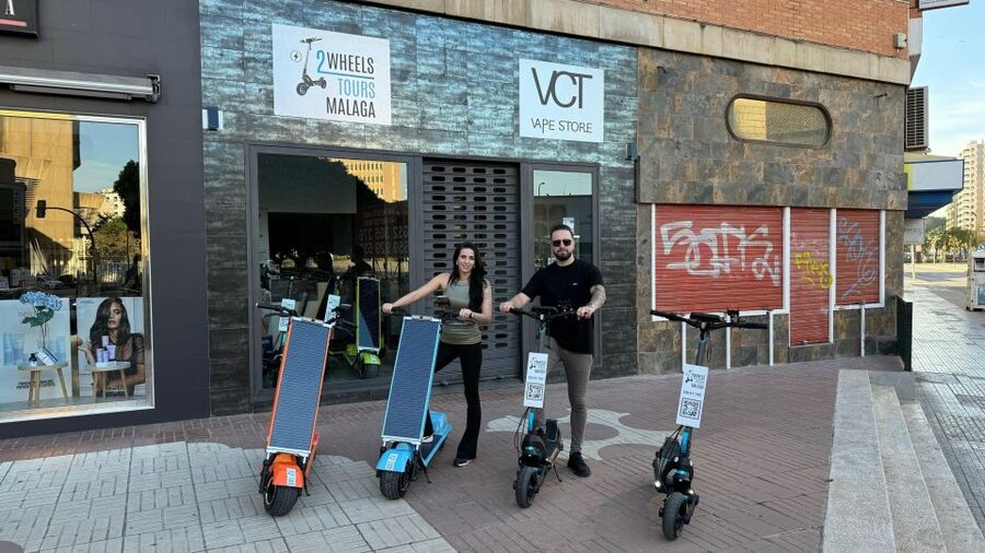 Malaga: Explore Malaga on a Electric Scooter - Choosing your route from Malaga