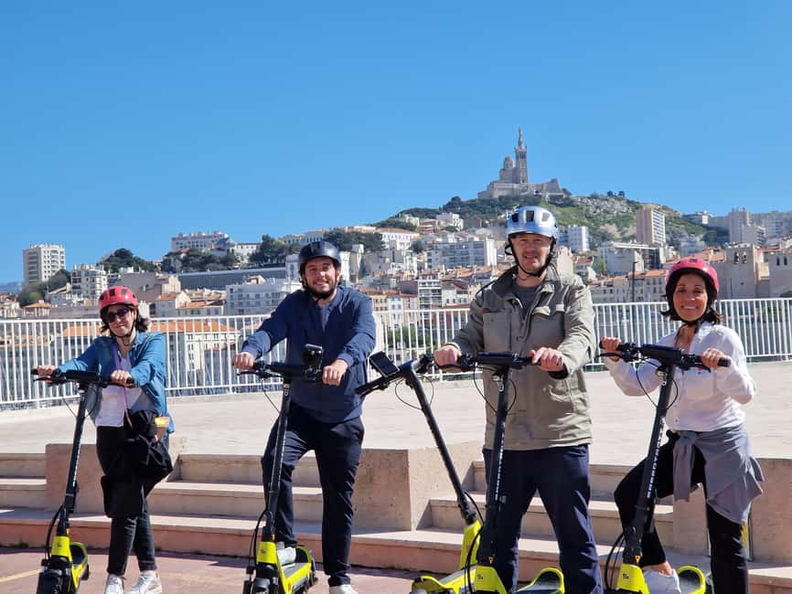 Marseille: Self-Guided Smartphone Tour by E-Scooter - Le Panier and Marseille’s old center