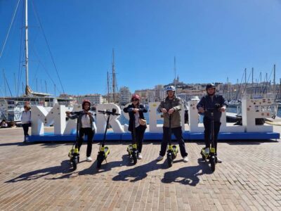 Marseille: Self-Guided Smartphone Tour by E-Scooter