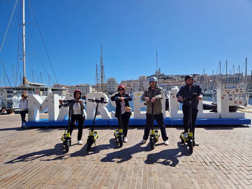 Marseille: Self-Guided Smartphone Tour by E-Scooter - Why the scooter matters in hilly Marseille