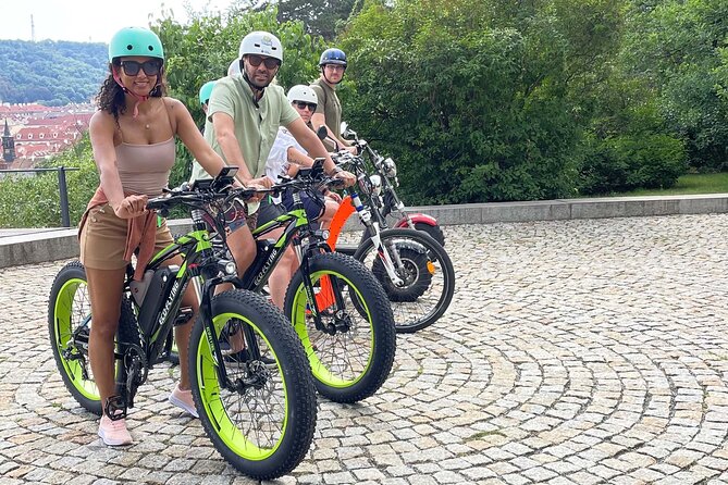 Medieval Prague - E-Bike / E-Scooter City Tour - Letná Hill and the Prague Metronome