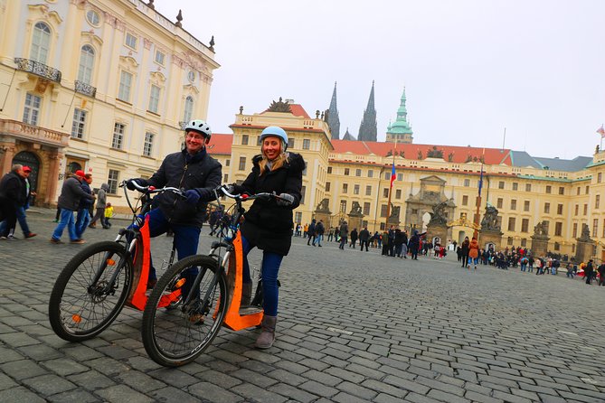 Medieval Prague - E-Bike / E-Scooter City Tour - Prague Castle from the outside
