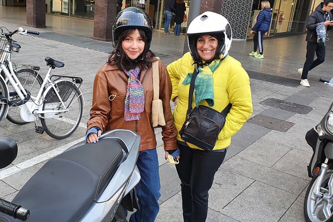 Milan Vespa Adventure: Private Tour for Couples and Friends - Arco della Pace and the city’s evening side