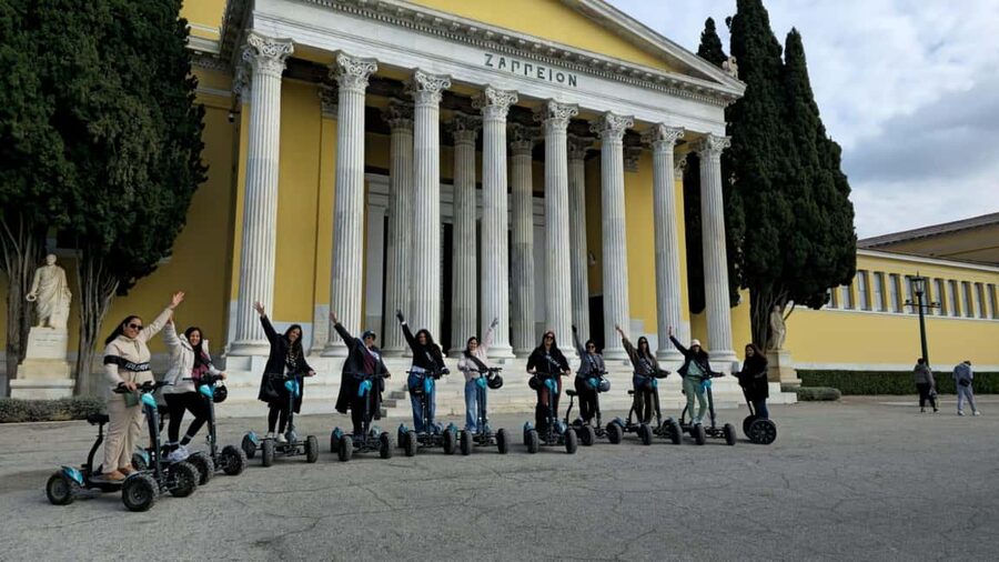Modern Athens Electric ATV Scooter Tour - A quick ride from Plaka into modern Athens