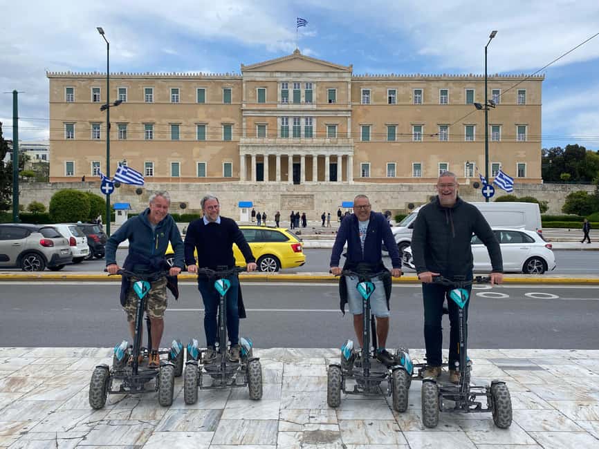 Modern Athens Electric ATV Scooter Tour - Roman Athens is your first link to the past