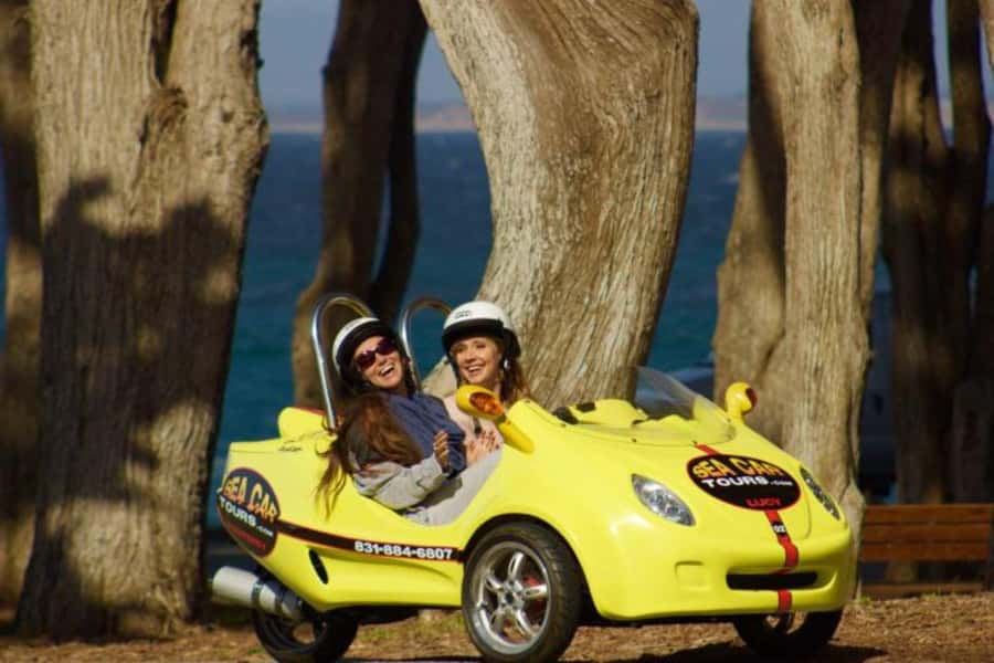 Monterey: 1-Hour GPS Guided Scooter Car Tour - From San Carlos Beach to Cannery Row
