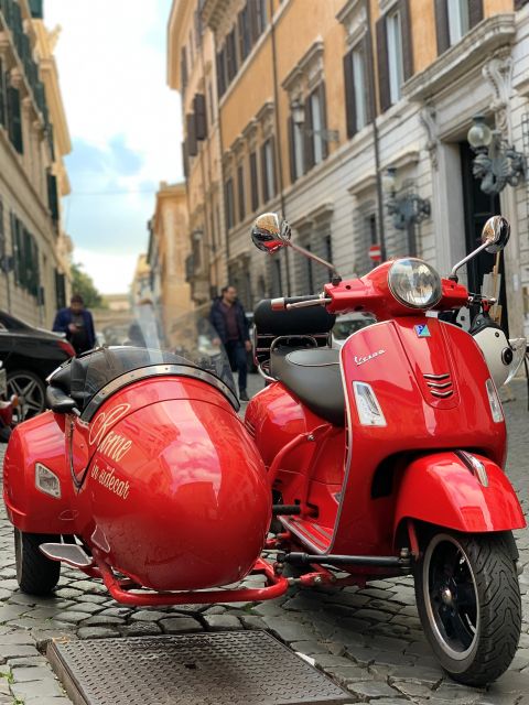 Morning Vespa Sidecar Tour with Cappuccino - What makes this Rome ride worth considering