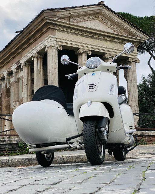 Morning Vespa Sidecar Tour with Cappuccino - Saint Peter’s and the climb to Gianicolo Hill