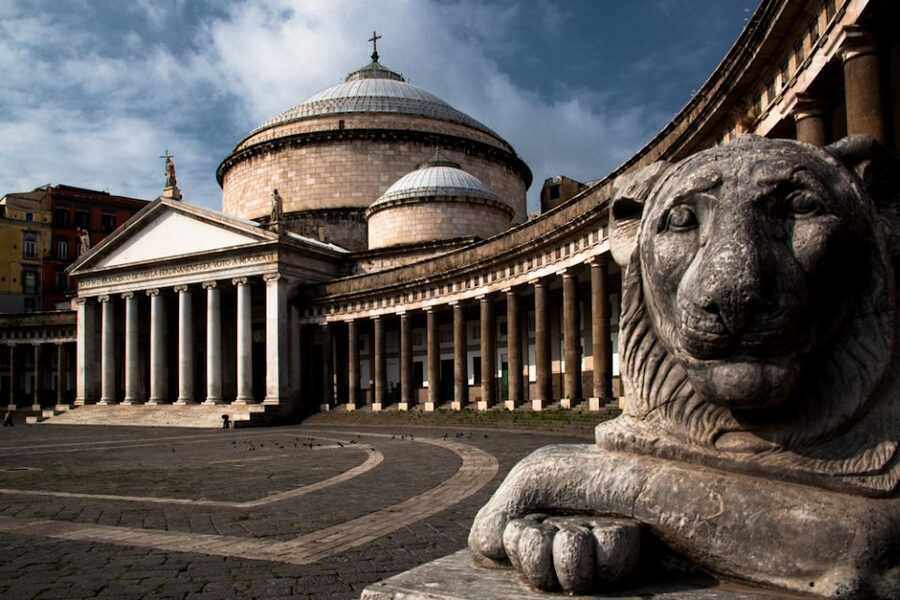 Naples: Private Classic Vespa City Tour - Piazza Municipio and the city’s grander face