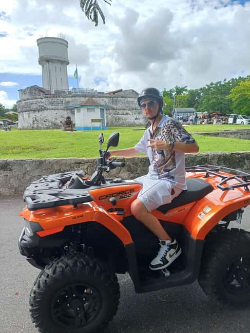 Nassau: Guided Scooter/ATV Rental or Tour w/Beach Day Bundle - Meeting at the Tourism Police Station