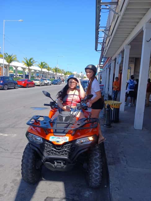 Nassau: Guided Scooter/ATV Rental or Tour w/Beach Day Bundle - Chocolate, rum cake, and a local distillery