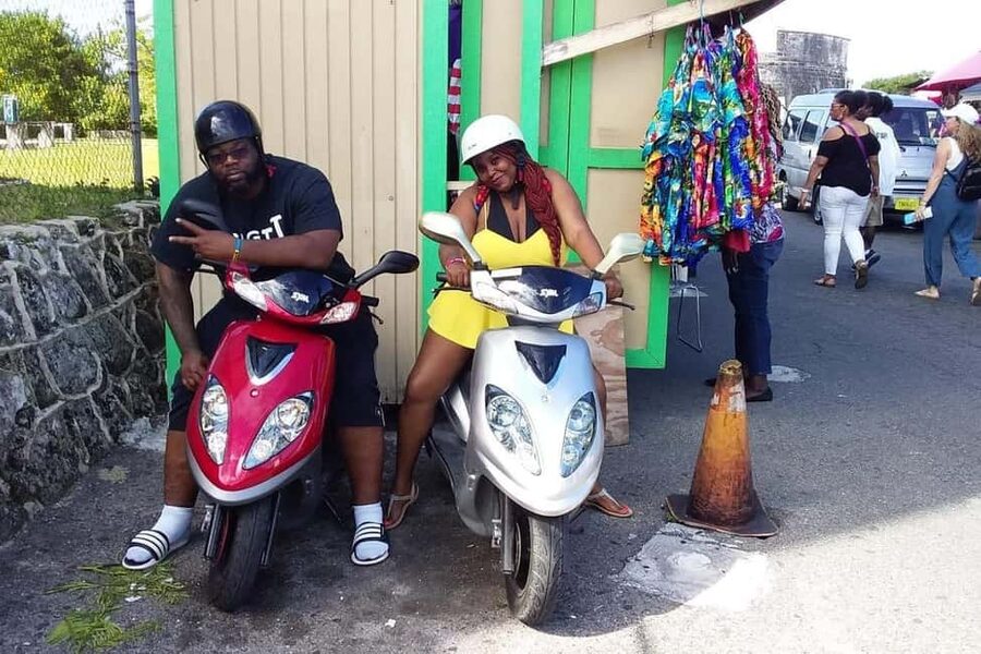 Nassau: Guided Scooter/ATV Rental or Tour w/Beach Day Bundle - Riding a scooter or ATV around Nassau