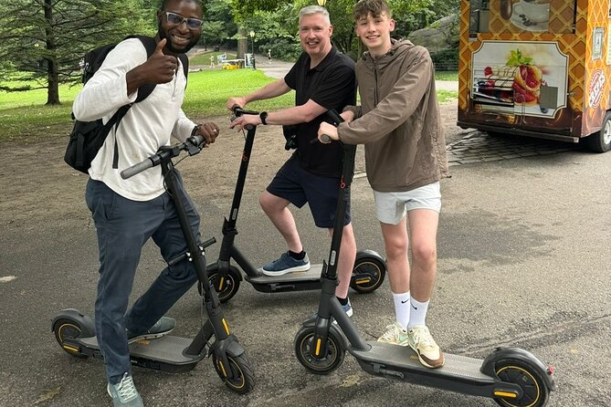 New York Central Park Guided Electric Scooter Tour - Harlem Meer and Museum Mile