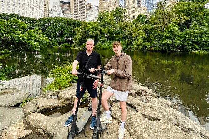 New York Central Park Guided Electric Scooter Tour - Strawberry Fields, the Dakota, and Tavern on the Green