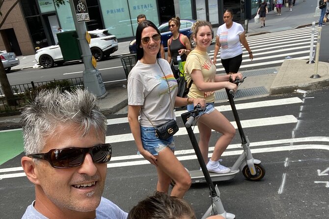 New York City Guided Electric Scooter Tour of Central Park - Riding through Central Park
