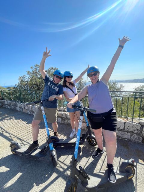 Nice: 1h30 E-scooter highlights tour - Port Lympia and Nice’s working waterfront