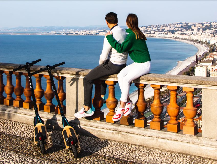 Nice: Must-Sees Electric Scooter Tour - Place Massena and the Paillon garden