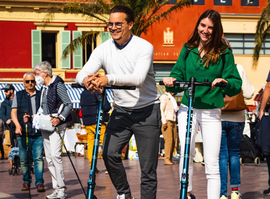 Nice: Must-Sees Electric Scooter Tour - Place Garibaldi adds another central stop