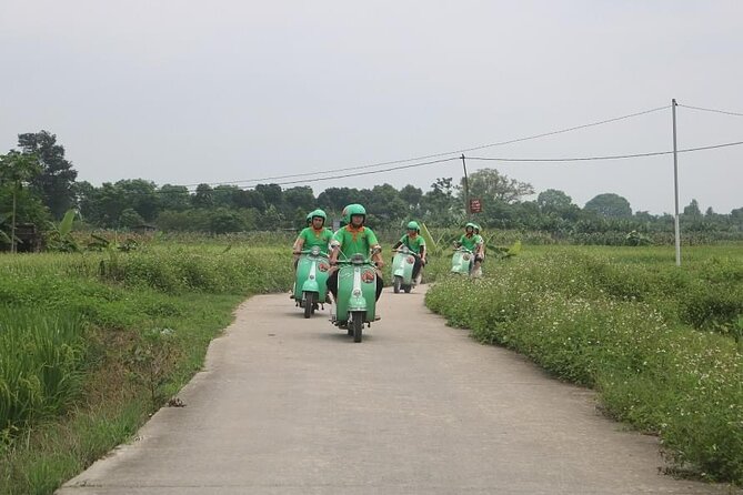 Ninh Binh Vespa Start from Hanoi + Boat + Villages +Rice Paddies - The 500 steps to Mua Cave