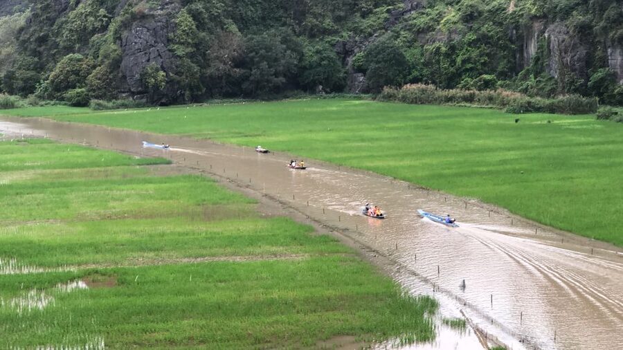 Ninh Binh Vespa Tours from Hanoi: Vespa + Boat + Daily Life - Climbing Mua Mountain for the best views