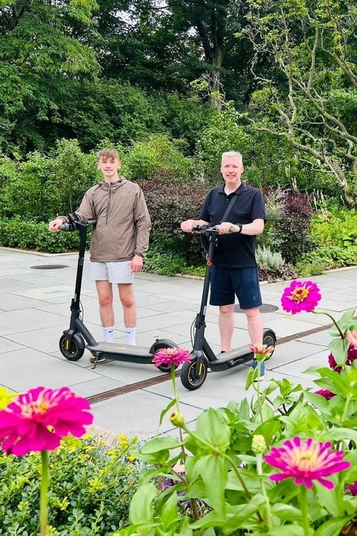 NYC: Central Park Private Guided Electric Scooter Tour - Harlem Meer and Conservatory Garden