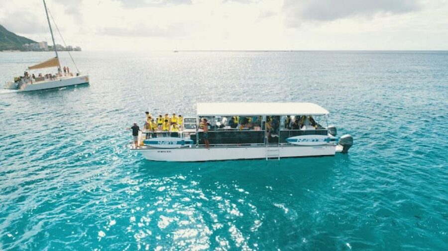 Oahu Snorkeling with Turtles, Water Scooter, Paddleboard - What the electric water scooter is really like