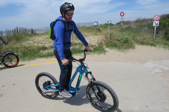Off-road electric scooter-2h30 guided by GPS- "Carnac" - Following the GPS through Carnac’s coastal side