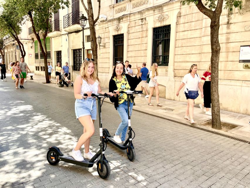 Palma: Guided 1.5 H city tour on Electric scooter - Key points to know before you book