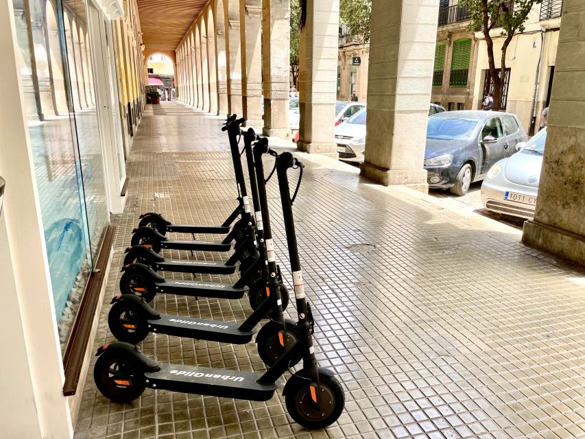Palma: Guided 1.5 H city tour on Electric scooter - How to get the most from the 90 minutes