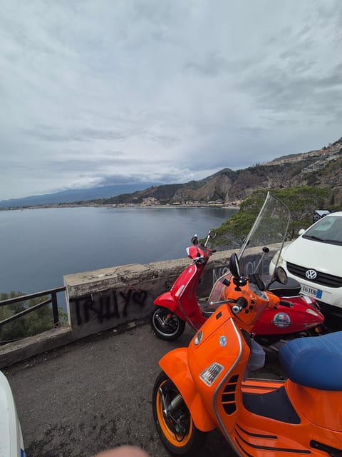 Panoramic Vespa tour of Taormina, Castelmola and White Lotus series locations - Why a Vespa makes sense in Taormina