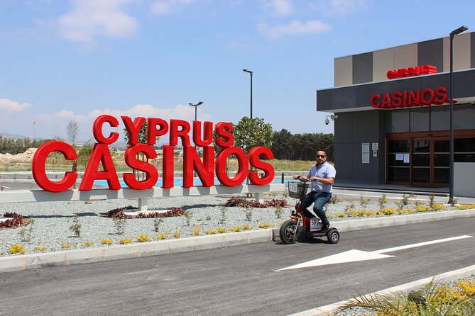 Paphos Electric Scooter Rental - Following the Paphos coast