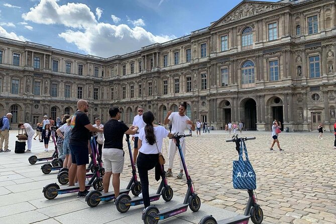Paris City Tour by E-Scooter with Fun Guide (Small groups) - Returning beside the Seine and Pont Alexandre III