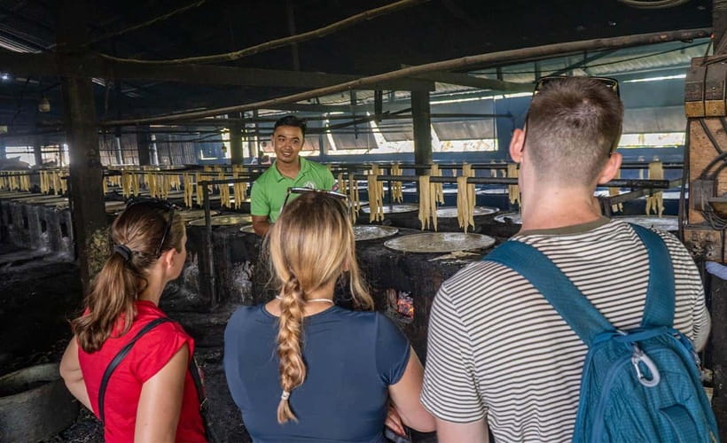 Phnom Penh Silk Island Haft Day Tour - Top Rating Experience - The family tofu skin workshop