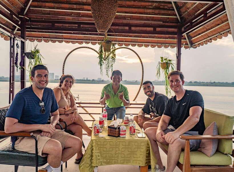 Phnom Penh Silk Island Sunset Vespa Tour / Tuk Tuk Available - Leaving Phnom Penh at 3 pm