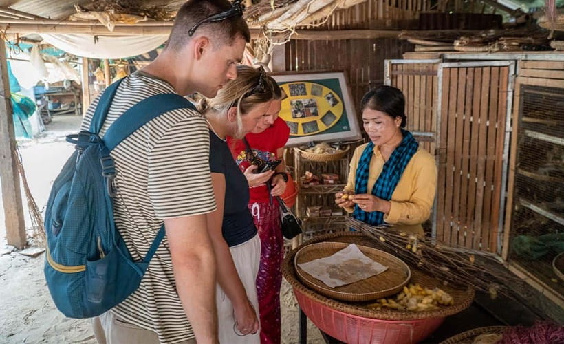 Phnom Penh: Silk Island Tour by Vespa with Tuk Tuk Available - Key points at a glance