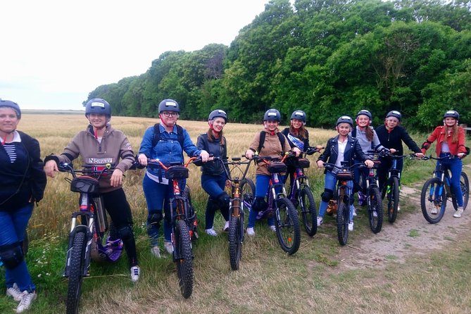 "Pleasure" ride on an all-terrain electric scooter - Riding from Les Loges toward Étretat