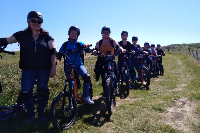 "Pleasure" ride on an all-terrain electric scooter - A relaxed ride rather than a speed event