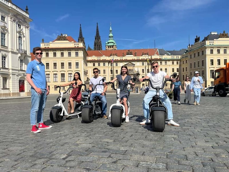 Prague: 3-Hour Fat Tire E-Scooter Tour - Key points to know before booking