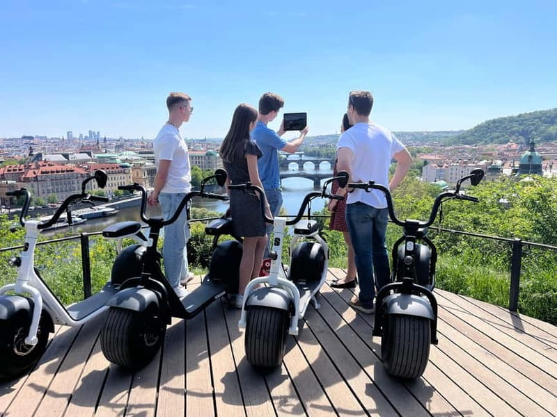 Prague: 3-Hour Fat Tire E-Scooter Tour - Meeting at Hotel Grandior or choosing private pickup