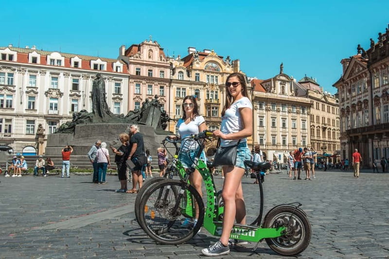 Prague: 4 Hours Grand City Tour by Segway & E-Scooter - Starting at Hotel Grandior