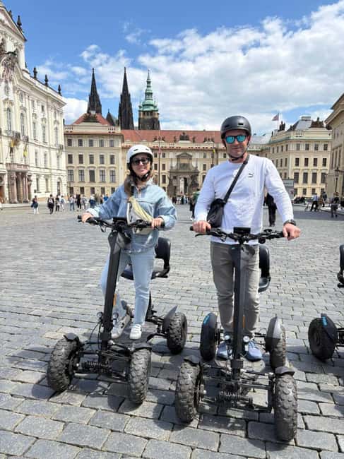 Prague: City Highlights E-Scooter Tour - Starting beside Charles Bridge