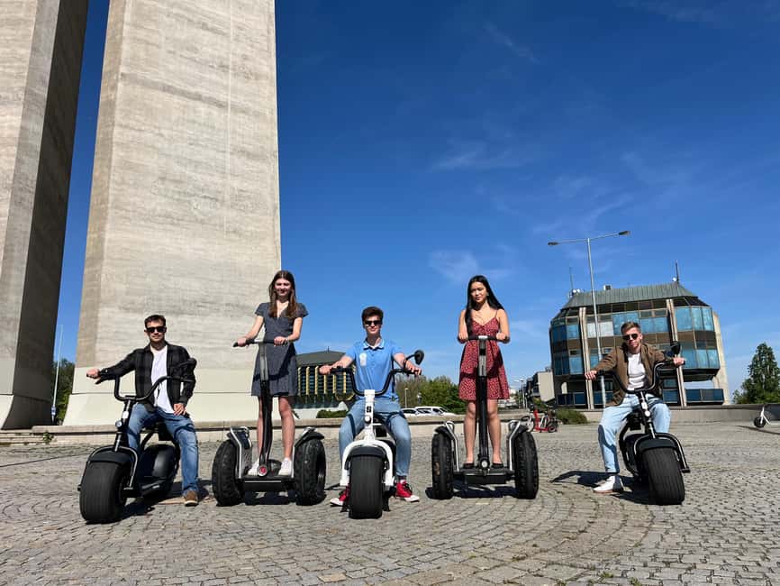 Prague: Combined Segway & E-Scooter City Highlights Tour - Letná Park, Expo 58, and the first city views