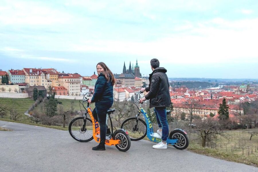 Prague: E-Bike/E-Scooter Viewpoint Tour - Price, timing, and practical value