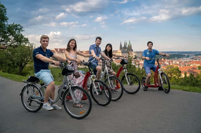 Prague: E-Bike or E-Scooter Tour with A Local Guide - Starting at Hotel Grandior and Getting Comfortable