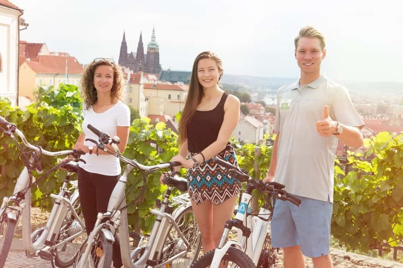 Prague: E-Bike or E-Scooter Tour with A Local Guide - National Theatre, Wenceslas Square, and the Old Town