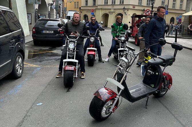 Prague E-Scooter Adventure: Fun & Easy Sightseeing 3Hours Tour - From the National Theatre to the city center