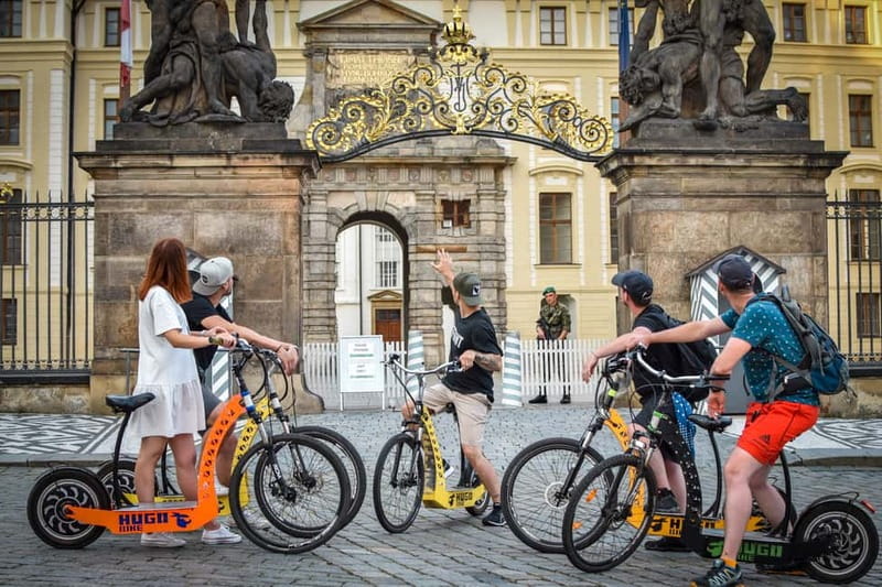 Prague: E-Scooter Grand City & Panoramas Small-Group Tour - Key points to know before booking