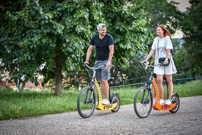 Prague E-Scooter Grand City Tour PRIVATE with PragueWay - Why an e-scooter works well in Prague